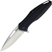Komoran 032 Linerlock Knife Black G10