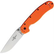 Ontario Company 8867OR RAT I Linerlock Knife Orange D2