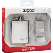 Zippo 17733 Lighter and Flask Gift Set