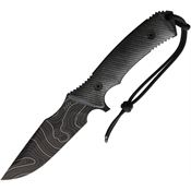 Acta Non Verba M311004 M311 Spelter Tactical Fixed Blade Knife Black Handles