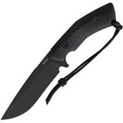 Acta Non Verba M200001 M200 HT Tactical Fixed Blade Knife Black Handles