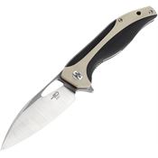 Bestech G26B Komodo Linerlock Knife Black/Tan Handles