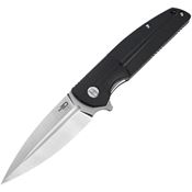 Bestech G34A1 Fin Linerlock Knife Black Handles
