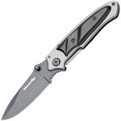 Black Fox 73 Titan Framelock Knife Gray/Sandwood Handles