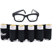 Caliber Gourmet 1052 Glasses Bottle OpenerBeer Belt