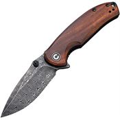 Civivi 2020DS2 Pintail Knife Wood Handles