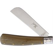 Fox 56218 Nuragus Satin Folding Knife Brown Handles