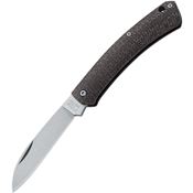 Fox 230MIBI Nauta Slip Joint Satin Folding Knife Bison Handles