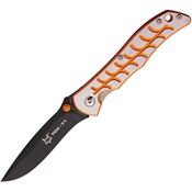 Fox T11ORANGE Terzuola T1 Linerlock Knife Orange