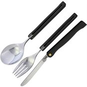 Fox 677F Tableware Camping Set Black