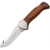 Fox 2610PW Guthook Skinner Knife Brown Handles