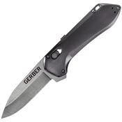 Gerber 1637 Highbrow Pivot Lock 1637 Knife Gray Handles