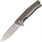 LionSTEEL MT01BR Myto Framelock Knife Bronze Titanium Handles