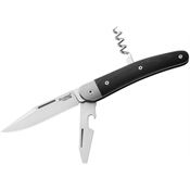 LionSTEEL JK3GBK Jack Linerlock Knife Black G10