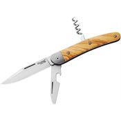 LionSTEEL JK3UL Jack Linerlock Knife Olive Wood