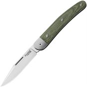 LionSTEEL JK1CVG Jack Linerlock Knife Green Micarta