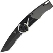 Mantis 2024TS Gearhead Linerlock Knife Gray Tanto