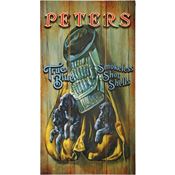 Remington 008 True Blue Puppies Wood Sign