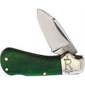Rough Rider 2231 Cub Lockback Knife Green Smooth
