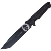 Tac Force FIX015BK TFFIX015BK Black Fixed Blade Knife Black Handles