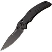 Tac Force 1036BK Rapid Lock Black Folding Knife Black Handles