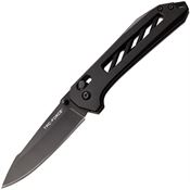 Tac Force 1035BK Rapid Lock Black Folding Knife Black Handles