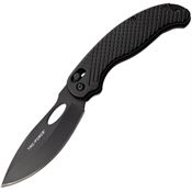 Tac Force 1037BK Rapid Lock Black Folding Knife Black Handles