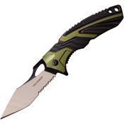 Tac Force 1029BGN Linerlock Knife A/O Green