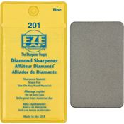 EZE-LAP Medium Stone with Groove in Pouch - 1 x 4 Diamond Stone -  KnifeCenter - 36M