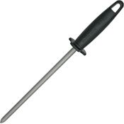 Eze-Lap P Diamond Butcher Steel with Black Molded Hi-Impact Plastic Handle