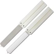 Eze-Lap Sharperners 530 Eze-Fold Sharpener With White Plastic Handle