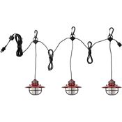 Barebones Living 267 Edison String Lights Red