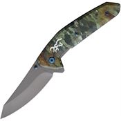 Browning 0327 TDX Linerlock Knife Aluminum Handles