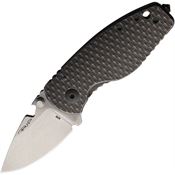 DPx Gear HTF017 HEST Stonewashed Framelock Knife 3D Gray Handles