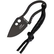 Doug Ritter 5K RSK MK5 Black Fixed Blade Knife Skeletonized Handles