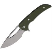 Ferrum 004VG Mini Archbishop Nitro Knife Green Handles