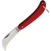 Fox 36913B Roncole Lama Satin Folding Knife Red Handles