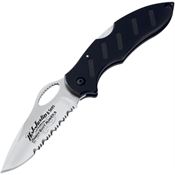 Justin 01JU092 Justin Action R Lockback Knife Black Handles