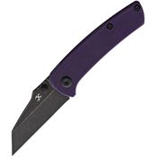 Kansept 2015A6 Little Main Street Black Knife Purple Handles
