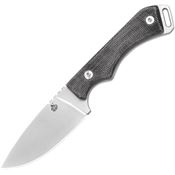 QSP Knife 124B Workaholic Fixed Blade Black