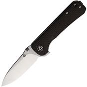 QSP Knife 131G Hawk Linerlock Knife Brown Micarta