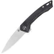 QSP Knife 135B Leopard Linerlock Knife Black