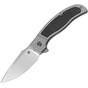 QSP Knife 136A Legatus Framelock Knife Carbon Fiber Handles