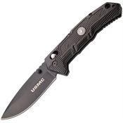 USMC M1064BK USMC Rapid Lock Black Knife Black Handles