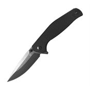 ABKT TAC 1026B Catalyst Linerlock Knife Black Handles