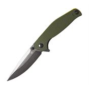 ABKT TAC 1026G Catalyst Linerlock Knife Green Handles