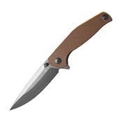 ABKT TAC 1026T Catalyst Linerlock Knife Tan Handles