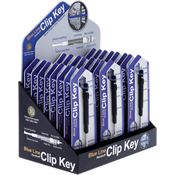 ASP 81925 Blue Line Clip Key Display