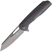 Kansept 1006CW Shard Framelock Knife Circle Gray Handles