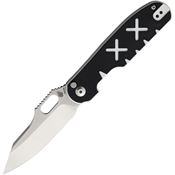 Kizer 4562 Cormorant Knife Black & White Handles